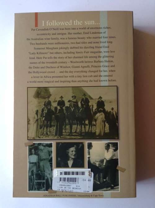 A Lion in the Bedroom by Pat Cavendish O`Neill