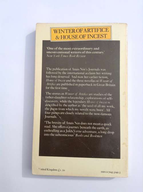 Winter of Artifice & House of Incest by Anaïs Nin