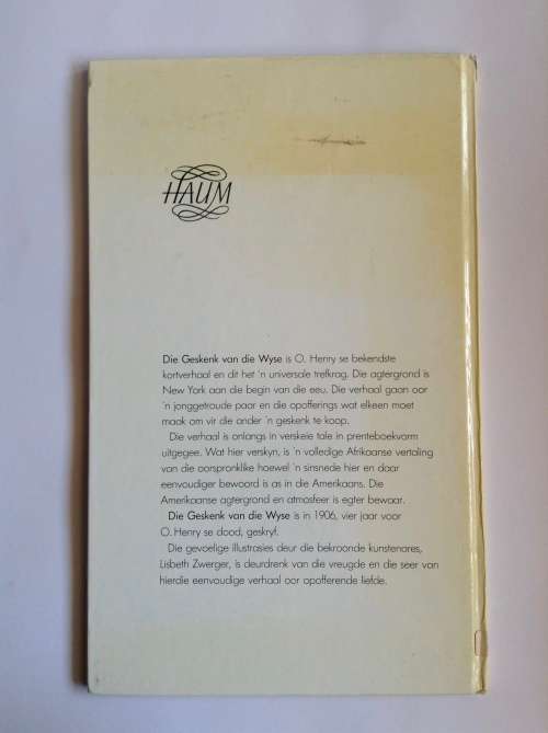 Die Geskenk Van Die Wyse by O. Henry (The gift of the Magi)