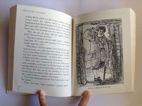 Treasure Island by Robert Louis Stevenson (Illustrated by John Lawrence)