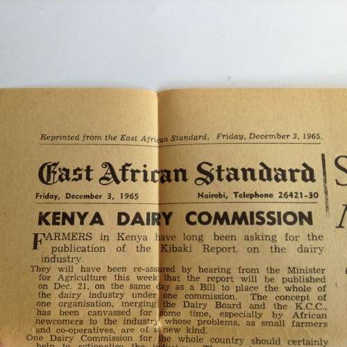 Ring in the New by Bremer Hofmeyr plus newspaper clippings found in the book