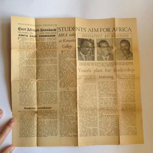 Ring in the New by Bremer Hofmeyr plus newspaper clippings found in the book