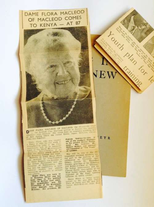 Ring in the New by Bremer Hofmeyr plus newspaper clippings found in the book