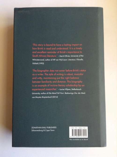 The Love Song of André P. Brink: A Biography by Leon De Kock