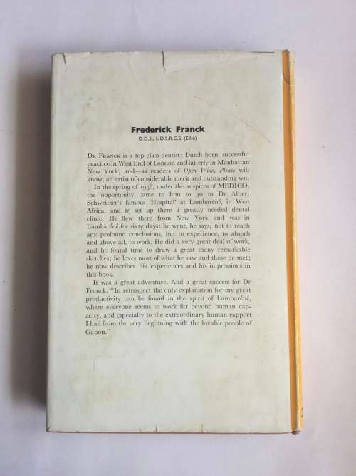 Days with Albert Schweitzer: A Lambarene Landscape by Frederick Franck