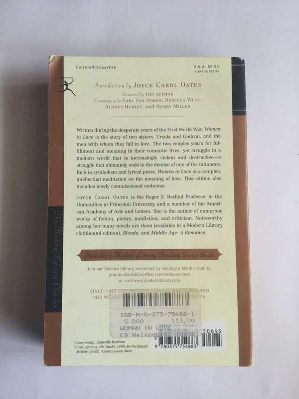 Women in Love by D.H. Lawrence