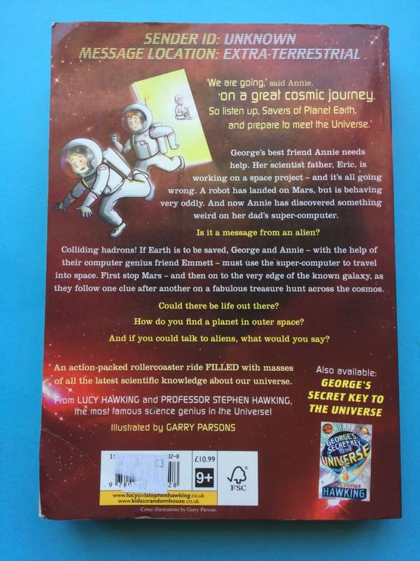 George`s Cosmic Treasure Hunt by Lucy Hawking & Stephen Hawking