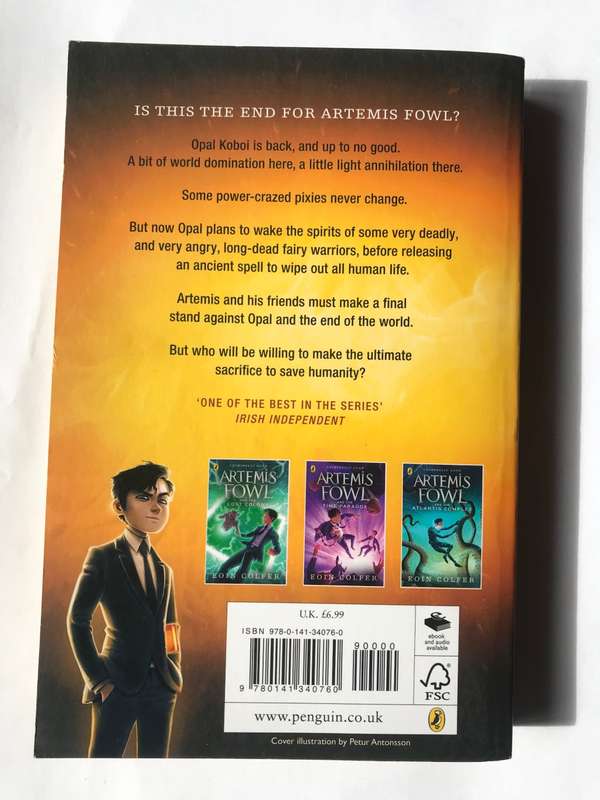 Artemis Fowl and the Last Guardian by Eoin Colfer