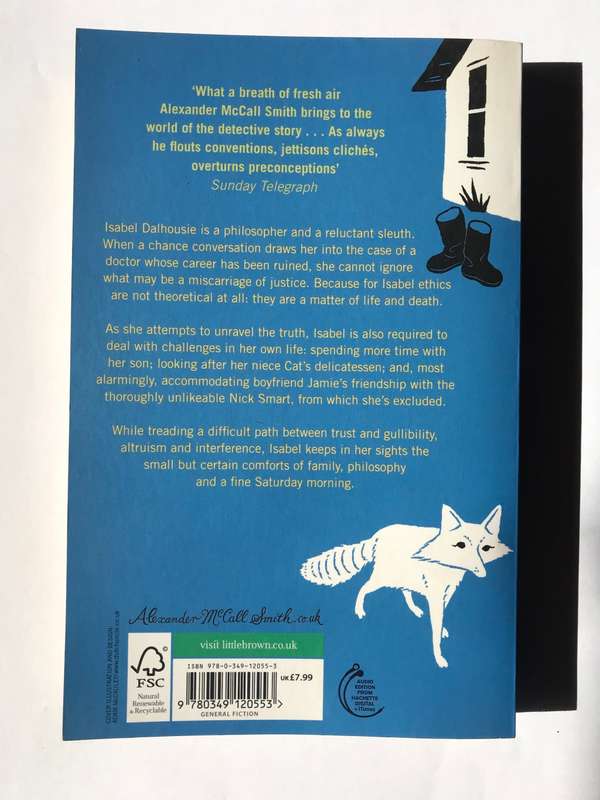 The Comfort of Saturdays by Alexander McCall Smith