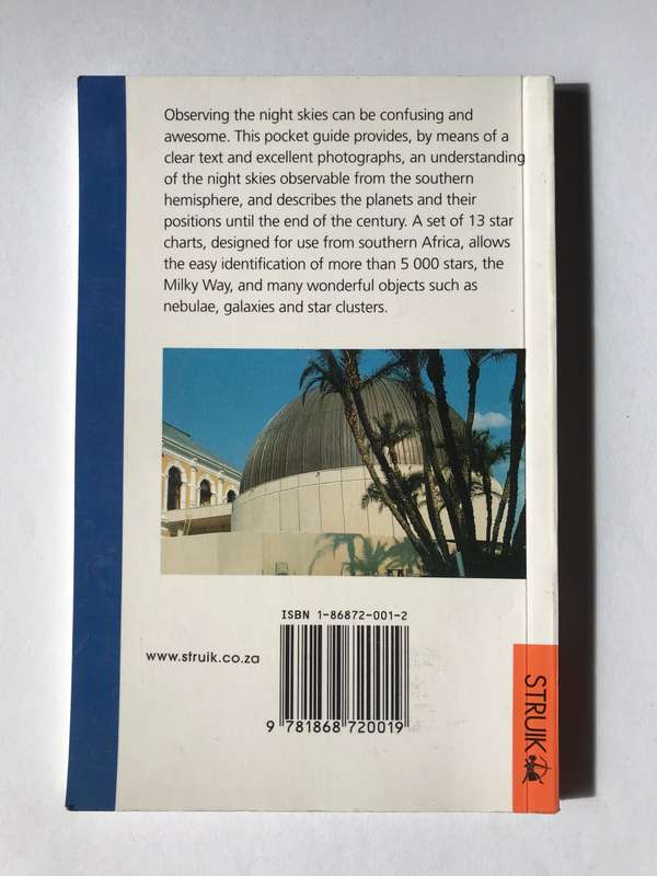 Night Skies of Southern Africa by Peter Mack (Pocket Guide)