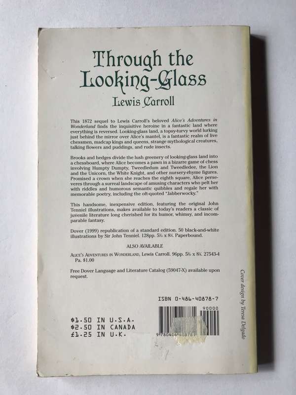 Through the Looking-Glass by Lewis Carroll