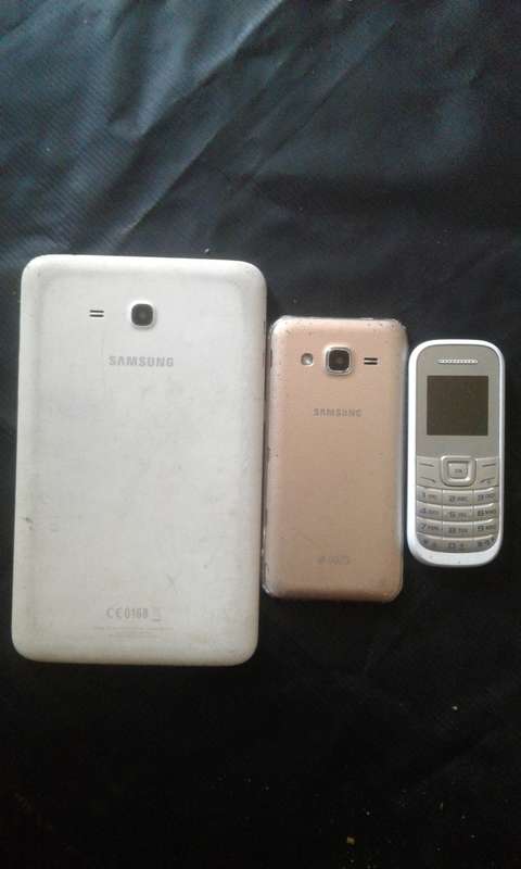 Non working Samsung tablet and phones