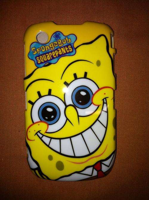 BlackBerry Cover - Sponge Bob Yellow 8520