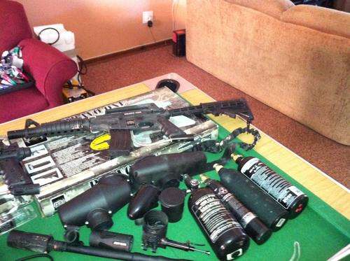 Paintball Kit on Auction Worth Over R12500