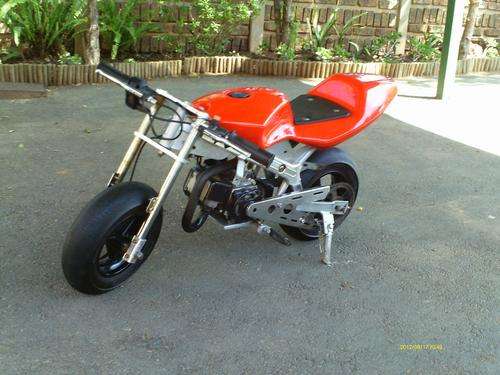 Red 49cc Pocket Bike  (Please Read)