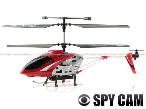 HawkSpy 3.5Ch Helicopter with Gyro + Video Camera **1GB**
