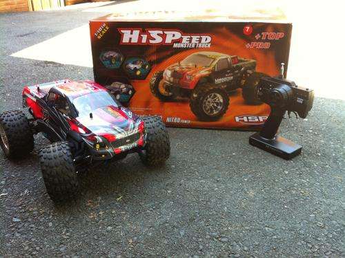*Nitro Power 70kmh*HSP MONSTER TRUCK  - 1/10 4WD NITRO HSP Racing
