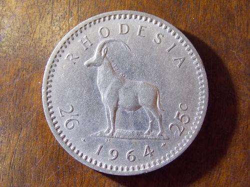 Rhodesia Half Crown - 1964