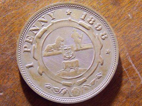 ZAR Kruger 1 Penny - 1898