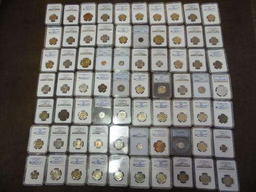 Large Collection of Graded Coins x 72 Graded Coins   **Huge Bargain**