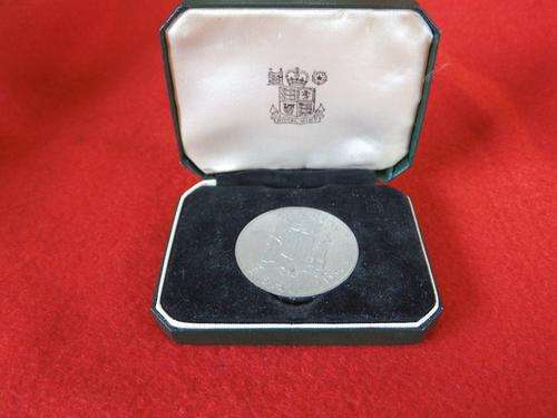 1965 Zambia 5 Shillings - Anniversary of Independence **Royal Mint**
