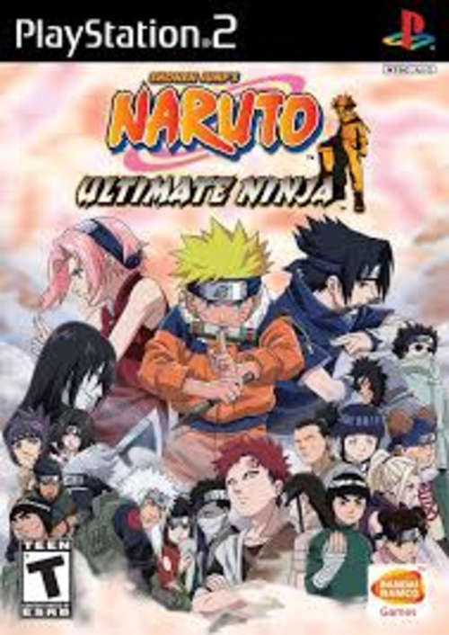 PS2 Naruto Ultimate Ninja - No Books