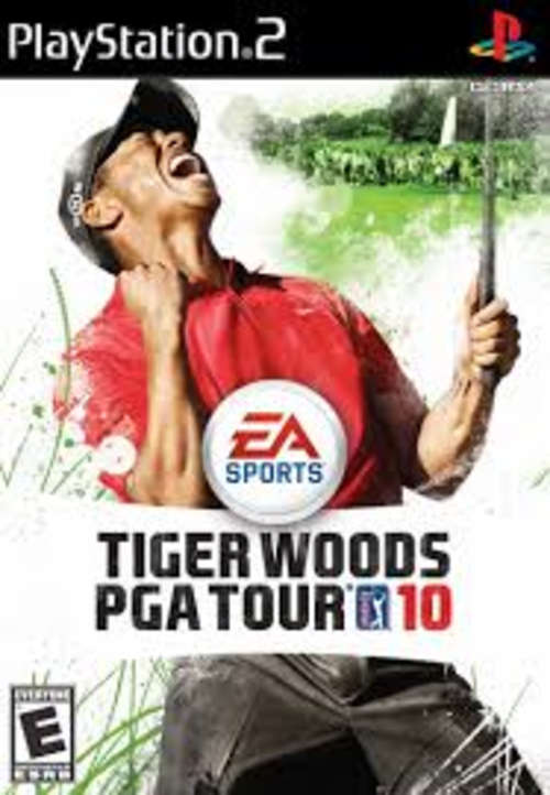 PS2 Tiger Woods PGA Tour 10 - No Books