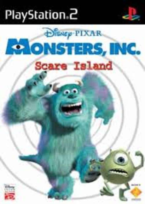 PS2 Monsters Inc  Scare Island - No Books