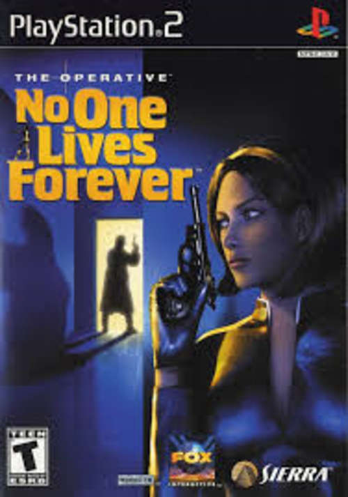 PS2 The Operative  No One Lives Forever - + Books