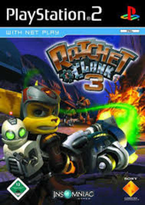 PS2 Ratchet & Clank 3 - + Books