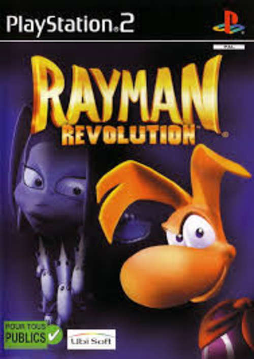 PS2 Rayman Revolution - + Books