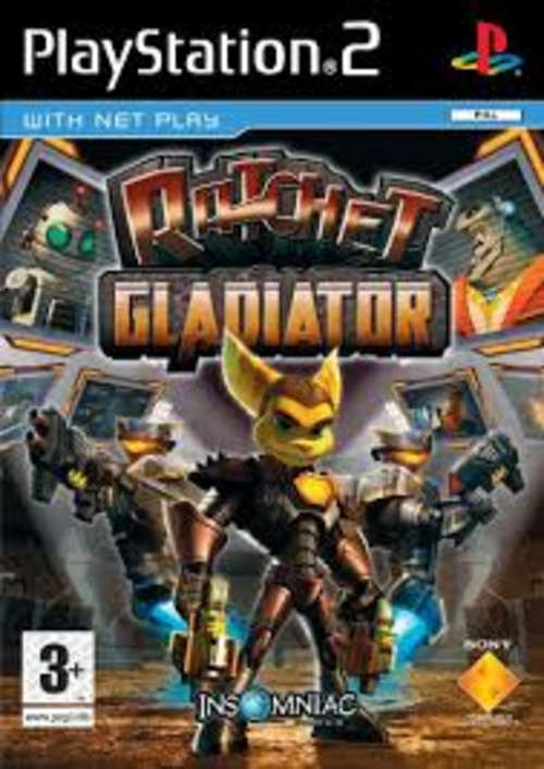PS2 Ratchet Gladiator - No Books