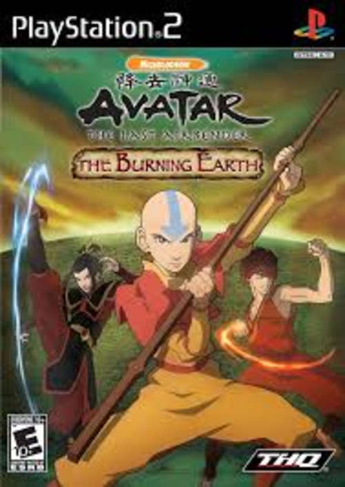 PS2 Avatar: The Burning Earth - + Books
