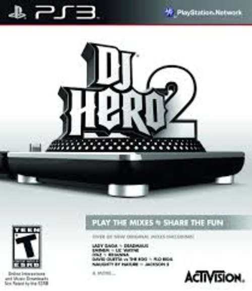 PS3 DJ Hero 2 - + Books