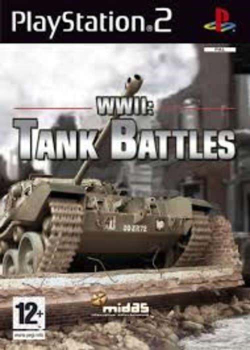 PS2 WWII: Tank Battles - + Books