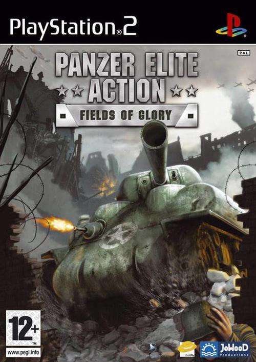 PS2 Panzer Elite Action: Fields of Glory - + Books