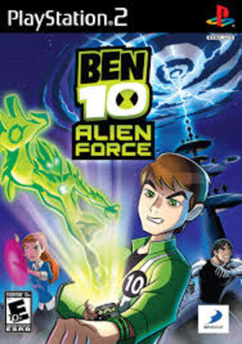 PS2 Ben 10: Alien Force - + Books