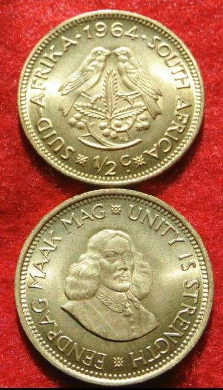 1964 1/2 Cent 1st Decimal **Uncirculated**