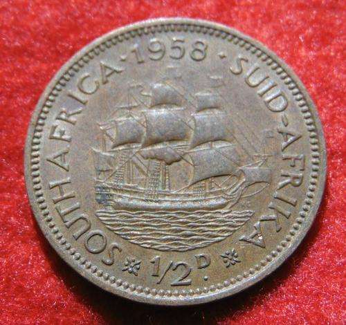 Union 1958 1/2 D Penny