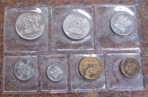 1984 Uncirculated SA Mint Set