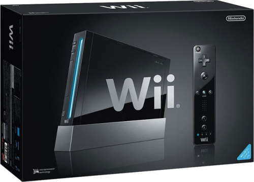 Mint Condition Black Wii Console plus extras