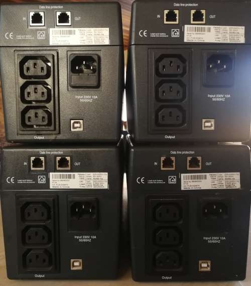Eaton Nova AVR 625 UPS x 4 Units