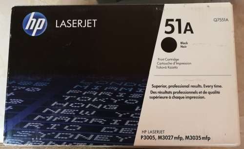 HP Laserjet 51A Toner (Brand New Sealed)