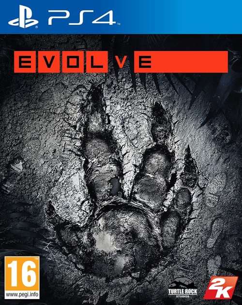 Evolve PS4 Game in very good condition  : In Stock (swadocop)