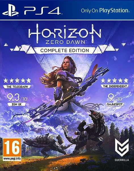 PS 4 Horizon Zero Down Complete Edition