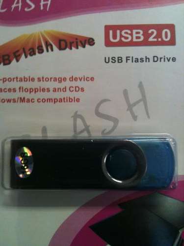 16GB USB 2.0 Flash Drive (S/Blue)