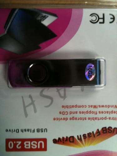 16GB USB 2.0 Flash Drive (S/Purple)