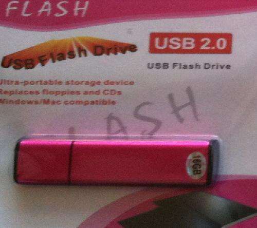 16GB USB 2.0 Flash Drive ***PINK***