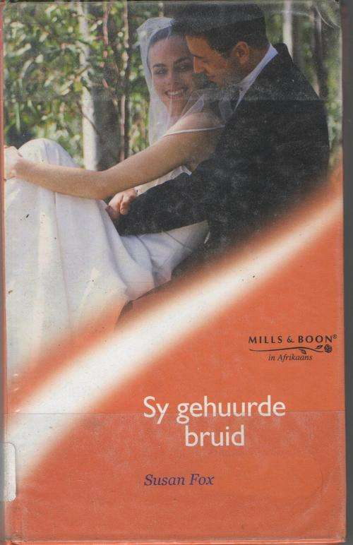 SY GEHUURDE BRUID. MILLS EN BOON. HARDE OMSLAG.