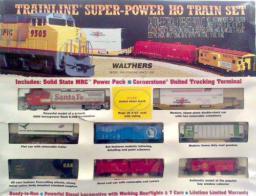Walthers HO Train SET plus rail, switches & model accessory